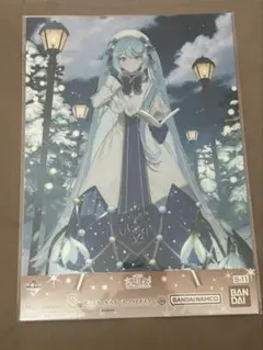 雪ミク 一番くじ S賞 2021 クリアポスター