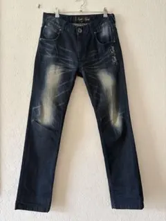 Karl Kani カールカナイ デニムパンツ　ジーンズ 32 Y2K ヒゲのサムネイル