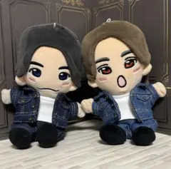 正門良規　末澤誠也　デニムセットアップコーデ2種　ちびぬい　はぴぬい　服　Aぇ