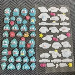 ハンギョドン　シナモロール　サンリオ　ボンボンドロップ　風シール