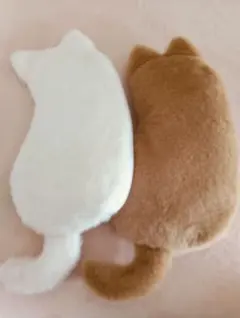 猫ネコポーチ　ふわふわ　ペンケース　小物入れ　未使用　2匹セット