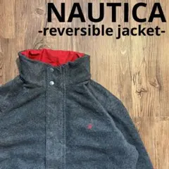 【NAUTICA ノーティカ】リバーシブルジャケット　刺繍ロゴのサムネイル
