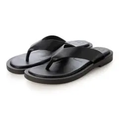 試着のみ EVOL 軽量フラットトングサンダル JA4029 ブラック Mのサムネイル