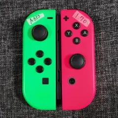 【美品】初代Switch Joy-Con ネオングリーン ・ピンク ジョイコン