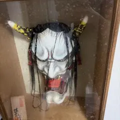 石見神楽面 鍾馗 日下義明作 壁掛け - メルカリ