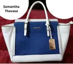 Samantha Thavasa トートバッグ バイカラー 鞄 カバンのサムネイル
