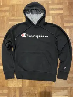 Champion チャンピオン ブランド刺繍ロゴ パーカーUS古着