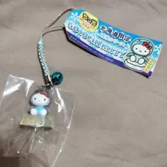 ご当地キティ 北海道 アザラシ 流氷シリーズストラップ