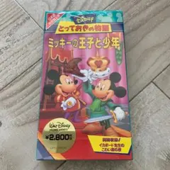 ミッキーの王子と少年 イカボード先生のこわい森の夜(吹替) VHS 新品のサムネイル