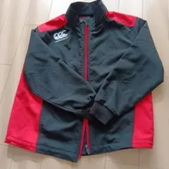 canterbury 　ウォームアップジャケット 140センチ　黒赤