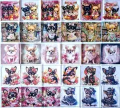 ★激安セール‼️★ ④　チワワパネル　ワンちゃんパネル生地　　30枚　まとめ売り