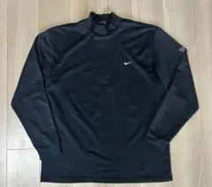 【美品】NIKE GOLF タイガーウッズモデル モックネック ラウンドシャツ！