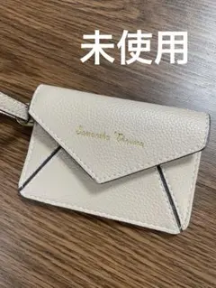 サマンサバサ　カードケース　定期入れ　パスケース　ベージュ