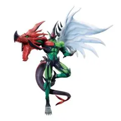 遊☆戯☆王 E・HERO フレイム・ウィングマン オシリスの天空竜 フィギュアのサムネイル