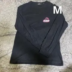 XLARGE ロンＴ M ブラック 黒 ピンク ロンティー