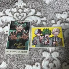 ヒロアカ 原画展 メモリアルコレクション 緑谷出久・爆豪勝己・轟焦凍