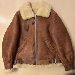 used☆アヴィレックス☆B-3☆フライトジャケット☆34☆薄茶