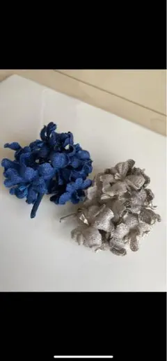 【ブローチ・コサージュ】お花のブローチ2個セット