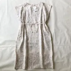 【美品】ミナペルホネン　tulipani ワンピース　リネン100% ビーグルのサムネイル