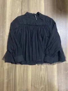 [新品•未使用]長袖 ブラウス チュール Lサイズ