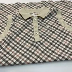 【美品】DAKS ワンピース綿100% 120 上品　オシャレ