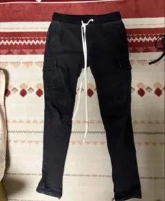 mnmlブラックカーゴパンツ Sサイズ