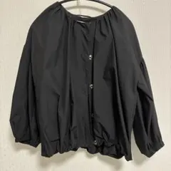 i BLUES ブラック ブルゾン ジャケット春夏用のサムネイル