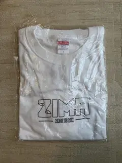 ZIMA ホワイト Tシャツ Lサイズ