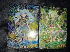 おねがいアイプリ1弾 アイプリカード あおい 星4 ゆめゆめスターバズリズム