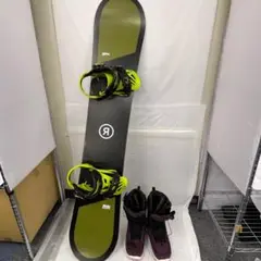 【中古】RIDE スノーボード 板 AGENDA 155cm ビンディング付き