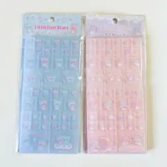 新品● リトルツインスターズ　タイルシール サンリオ　2シートセット