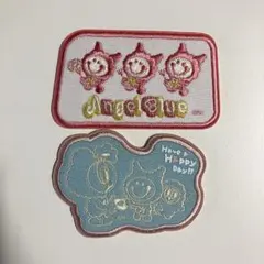 エニマイくじ エンジェルブルー F賞 刺繍ステッカー