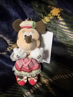 【お顔厳選】ミニー ぬいぐるみバッジ　ヴァネパル