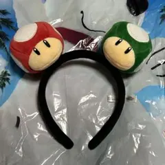 ユニバ usj カチューシャ キノコ 1upキノコ