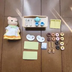 실바니안 패밀리 ドーナツショップセット 人形付き