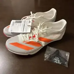 ADIZERO HJ 28.0 走高跳スパイクシューズ ホワイト/オレンジ ADIZERO HJ 28.0 走高跳スパイクシューズ ホワイト/オレンジ - メルカリ