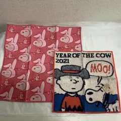 7614★PEANUTS スヌーピー タオルハンカチ★