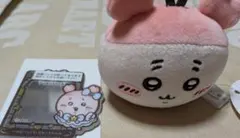 【ちいかわ】古本屋カニちゃんセット おかおボールマスコット＆ミラーステッカー