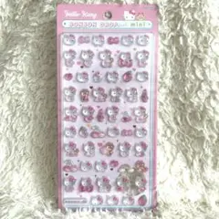 【国内正規品】ボンボンドロップシール　サンリオ　mini ハローキティ　ピンク