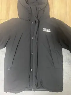 FIRST DOWN ブラックダウンジャケット