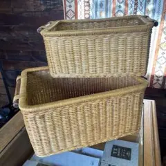 ラタン 小物入れ