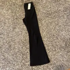 SUKALA ブラック ヨガフレアパンツ