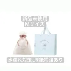 gelato pique　ジェーラトピケ　巾着ピンク+ショッパー（Ｍ)2点セット