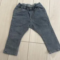 BREEZE ベビー 90柄 デニム パンツ ズボン ストライプ 柄 デニム