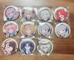 にじさんじ　缶バッジビスケット