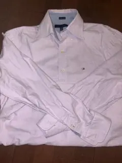 TOMMY HILFIGER 紫 長袖シャツ