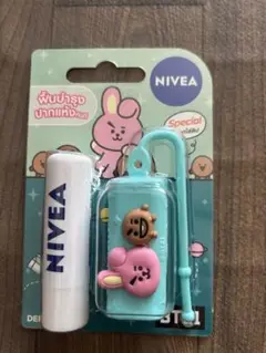 【日本未発売】NIVEA BT21 リップ& cooky&shookyケース