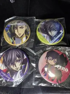 コードギアス スザク C.C. 缶バッジ 2個セット コードギアス ヴァンパイヤナイト ルルーシュ スザク c.c. 缶バッジ2点