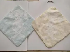 UCHINO ふわふわバニー タオルハンカチ 約20×20cm　2枚セットのサムネイル