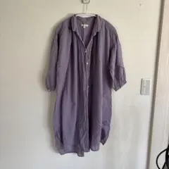 スタジオクリップ膝丈ボイルシャツ